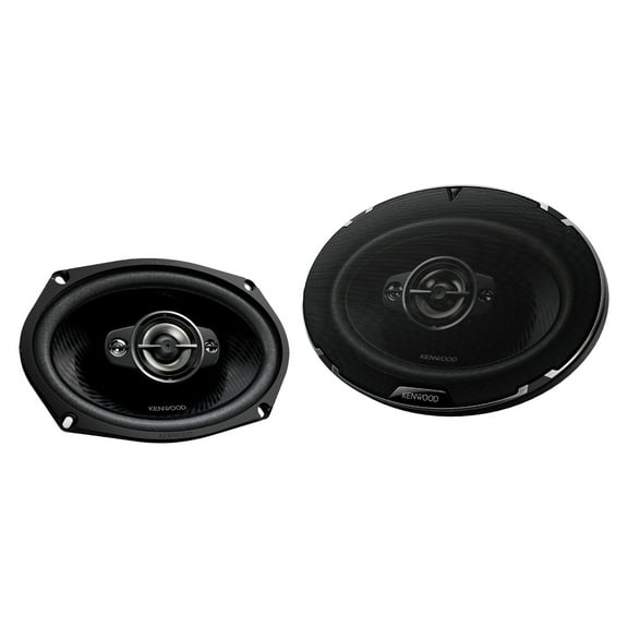 KENWOOD RS Series KFC-6988RS 6 x 9 Inch 670 Watt Max Power 4 Way Full Range Speakers Black, 2 Pack