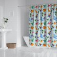 thumbnail image 2 of Colorful Dinosaurs Eggs Palms Pattern Shower Curtain 84"x72" ,Bathroom Decorative Shower Curtains Set with 12 Hooks,Modern Waterproof Washable Shower Curtain, 2 of 6