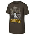 thumbnail image 2 of Youth Outerstuff Fernando Tatis Jr. Brown San Diego Padres Triple Player Graphic T-Shirt, 2 of 3