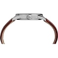 thumbnail image 2 of Timex Reloj para hombre con correa de piel de fácil lectura de 38 mm Timex Timex, 2 of 2