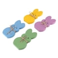 thumbnail image 5 of Decor, 4 Peep Tiered Tray Sign Set Centerpieces Wooden Spring Rabbit Shaped Table Decorations, 5 of 8