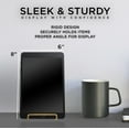 thumbnail image 5 of Tripar 4" Gold Painted Square Wire Display Stand for Plates, Artwork, Framed Photographs, 5 of 5