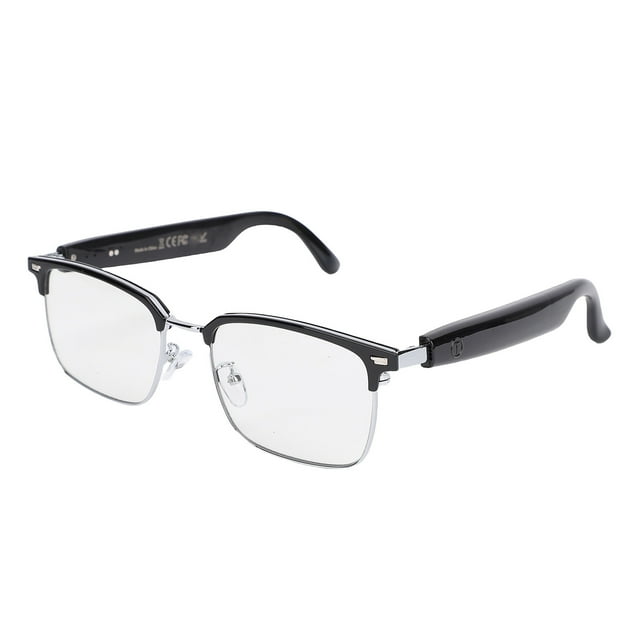 Lunettes Intelligentes, Lunettes de Soleil Audio Intelligentes pour Hommes Femmes, Micro Intégré, Protection des Yeux, Son Surround 360, Contrôle à une Touche, pour Sorties Décontractées