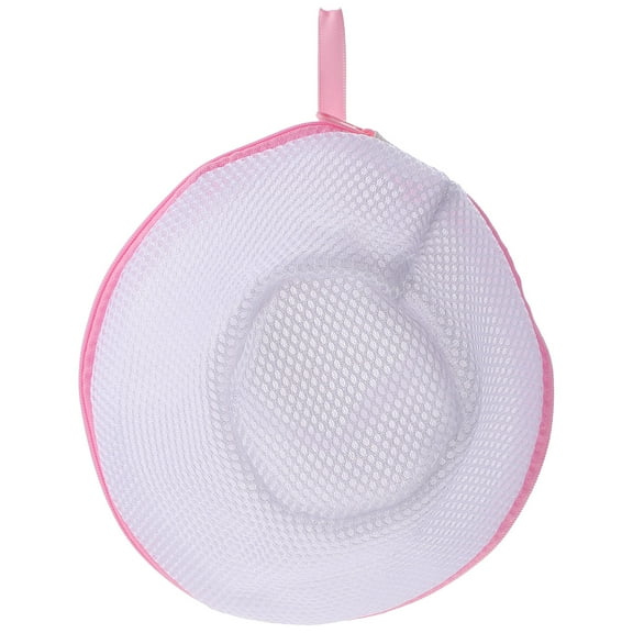 WEAVILUX White Mesh Laundry Bag with Zipper Closure, Bra and Underwear Wash Protector, Clothes Washer Bag