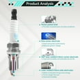 thumbnail image 5 of OEMASSIVE 4pcs Iridium Spark Plugs For Toyota Jeep Dodge Infiniti Nissan 05-18 90919-01233, 5 of 9