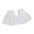 thumbnail image 4 of Paquete de 2 puños falsos, puños plisados ​​de encaje versátiles vintage para mujer,, 4 of 9
