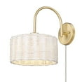 thumbnail image 2 of Golden Lighting Erma 1-light Wall Sconce in Brushed Champagne Brass, 2 of 5
