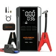 thumbnail image 1 of WOLFBOX 4000A Jump Starter with 160PSI Air Compressor,  65W Fast Charge, 24000mAh Portable Tire Inflator, LED Display for 10L Gas & Diesel Engines, 1 of 9