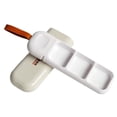 thumbnail image 2 of FLhrweasw Divisor Pastillas Impermeable para Pastillas/vitaminas/suplementos/medicamentos (blanco), 2 of 8