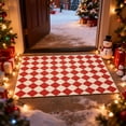 thumbnail image 7 of Christmas Doormat 24x40 Inch, Red Printed Non-Slip Entryway Rug with Holiday Design, Durable PVC Scraper Mat for Indoor/Outdoor Use, 7 of 7