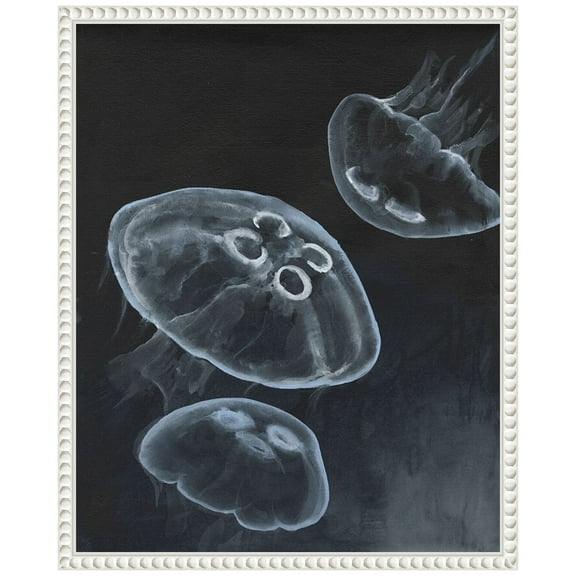 Amanti Art Jellyfish Heaven I Framed Canvas Wall Art Print