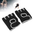 thumbnail image 4 of Guantes de Fitness Fugacal Entrenamiento sin Dedos Transpirable Gris para Gimnasio, 4 of 6