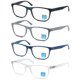 thumbnail image 1 of Gafas de lectura OLOMEE Blue Light Blocking +1.25 para hombre, 1 of 7