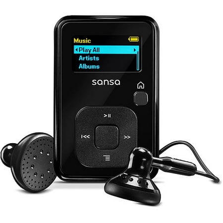 Sandisk Sansa Clip+ 8GB MP3 Player Colour BLACK