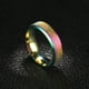 thumbnail image 5 of Anillos para mujer, regalos para mujer, moda femenina, color acero inoxidable, anillo geométrico, joyería, anillo, talla 5-12, anillo para mujer, 5 of 5
