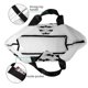 thumbnail image 4 of Easygdp Bat Bolsas Tote para Mujer, Bolsos de Hombro para Viaje, Bolsos de Mano de Gran Capacidad para Compras y Trabajo, 4 of 8