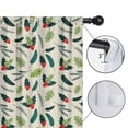thumbnail image 4 of Blackout Kids Curtains,Green and Red Christmas Holly Pattern Childrens Insulated Curtains Set Of 2,Bedroom Essentials,Toddler Room Decor 42"x54", 4 of 5