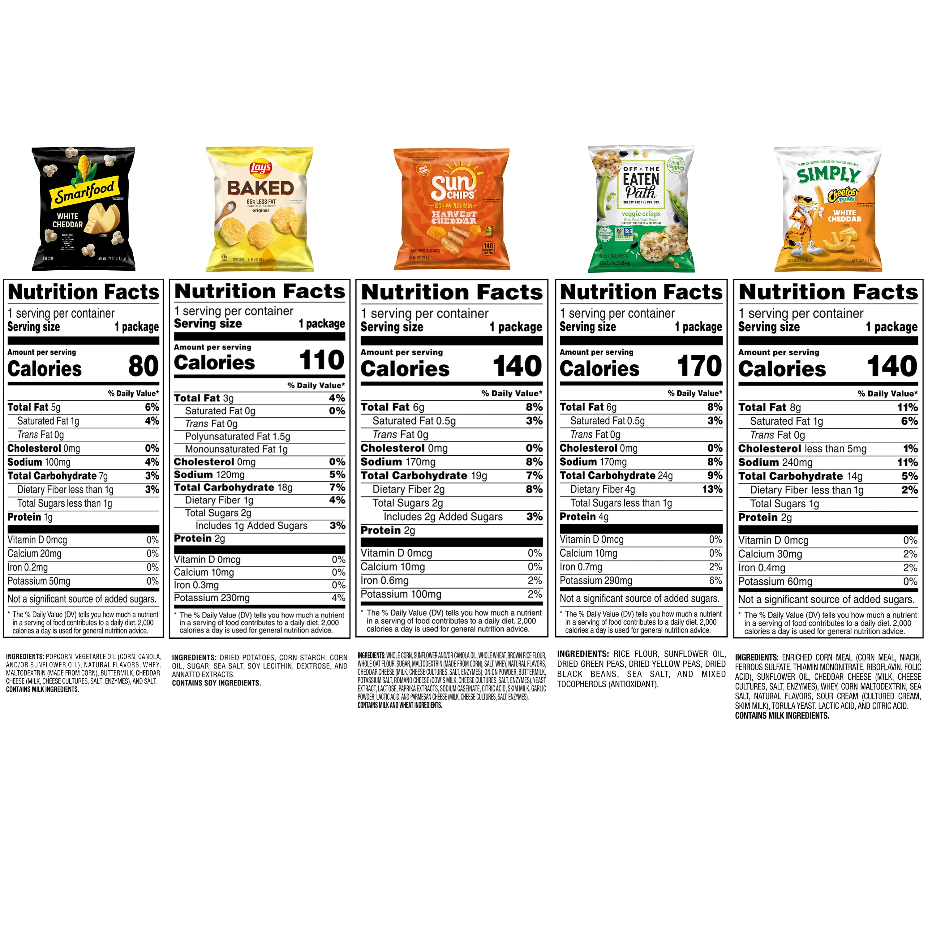 Frito-Lay Ultimate Smart Snacks Care Variety Pack, 40 Count