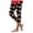 Grey, variant on Capri Leggings for Women Yoga Workout Floral Print Pants Tummy Control Beach Cropped Pant Lightweight Trousers (Grey, M)