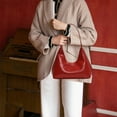 thumbnail image 4 of WRKEKC Liquidation Sac à Main en Cuir Végane Vert, Sac Messager à Compartiments Multiples pour Femmes, 4 of 6