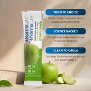 NormaLyte Green Apple Hydration Bag - 30 Sticks - FSA/HSA Eligible Item