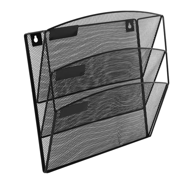 Wall Organizer For Office Vertical Wall File Hanging File Hanging Metal Wall File File Holders Door Folder Holder Multi-layer A4 Hanging File Organizer