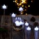 thumbnail image 3 of Velas LED tipo tealight sin llama AGPTEK, 100 unidades, luz blanca fría, 3 of 9