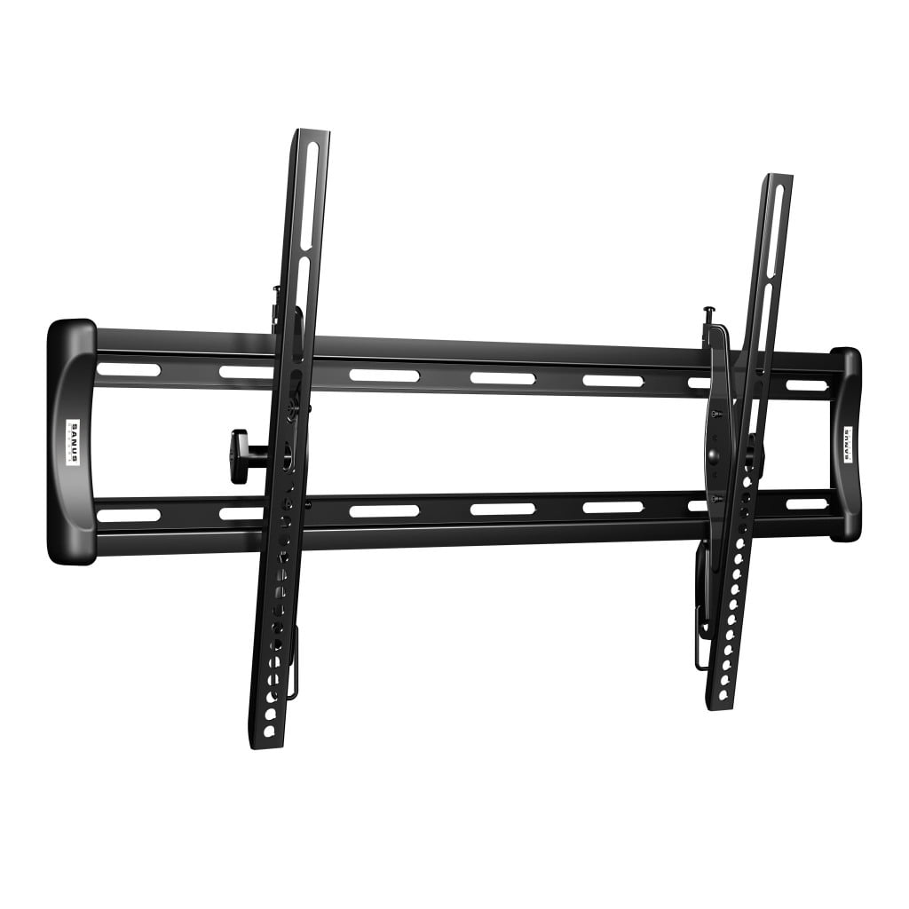 Restored SANUS Decora Tilting Wall Mount for TVs 40"-90" Black, Low profile design places TV just 2" from the wall - DLT1-B1 (Refurbished)