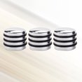 thumbnail image 3 of 3pcs O-Ring Volume Control Knob with Dome for Guitar Bass Parts Accessory GD111 (Silver), 3 of 8