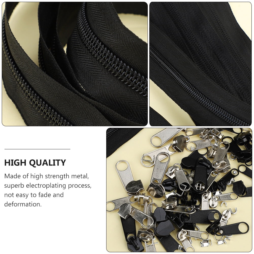 Raindrops 87Pcs Zipper Repair Tool Kit with Durable Metal Sliders for Bags