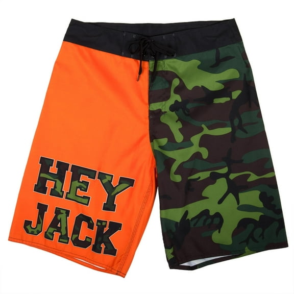 Duck Dynasty - Hey Jack Camo Board Shorts - X-Large