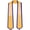 yellow, variant on Graduation Honor Stole, Satin Trimmed Sash, 71.65inch
