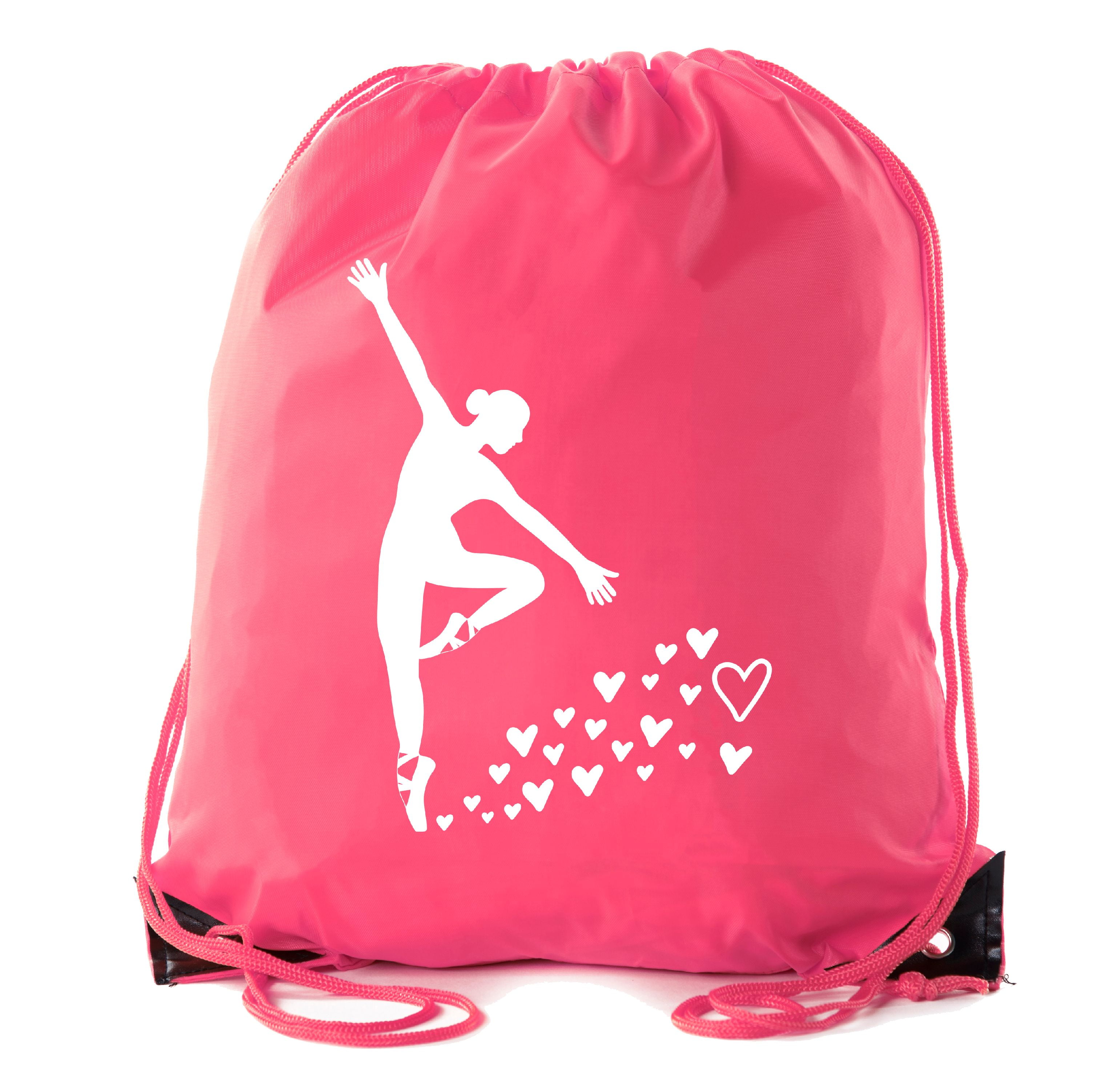 Dance Bags, Ballet Backpacks for girls, Dance Drawstring Cinch
