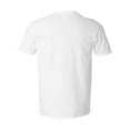 thumbnail image 3 of Softstyle V-Neck T-Shirt, 3XL, White, 3 of 3