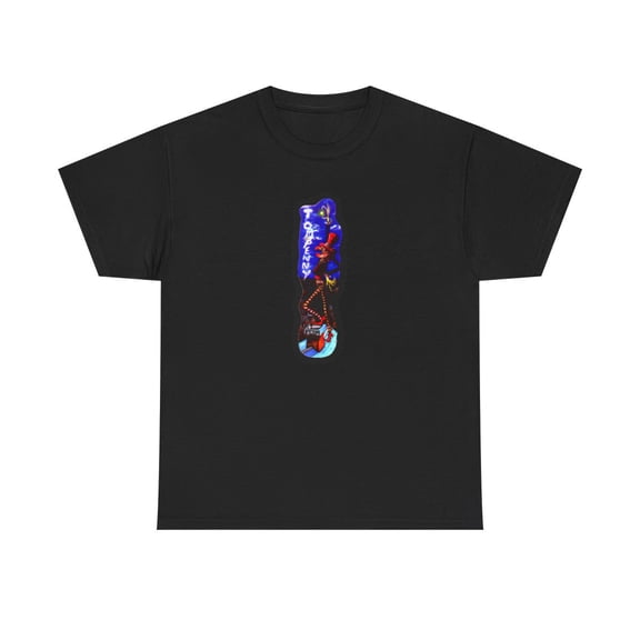 Flip Tom Penny Magician Skateboard 2000s Vintage Rare Classic T Shirt Print - Black / M