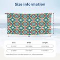 thumbnail image 3 of ZNDUO Beach Towel, Geometric Morocco Style Shape Pattern Oversized Quick Dry Bath Towel - 27.5"x55", 3 of 8