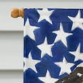 thumbnail image 3 of Tricolor Cavalier Spaniel Patriotic House Flag, 3 of 4