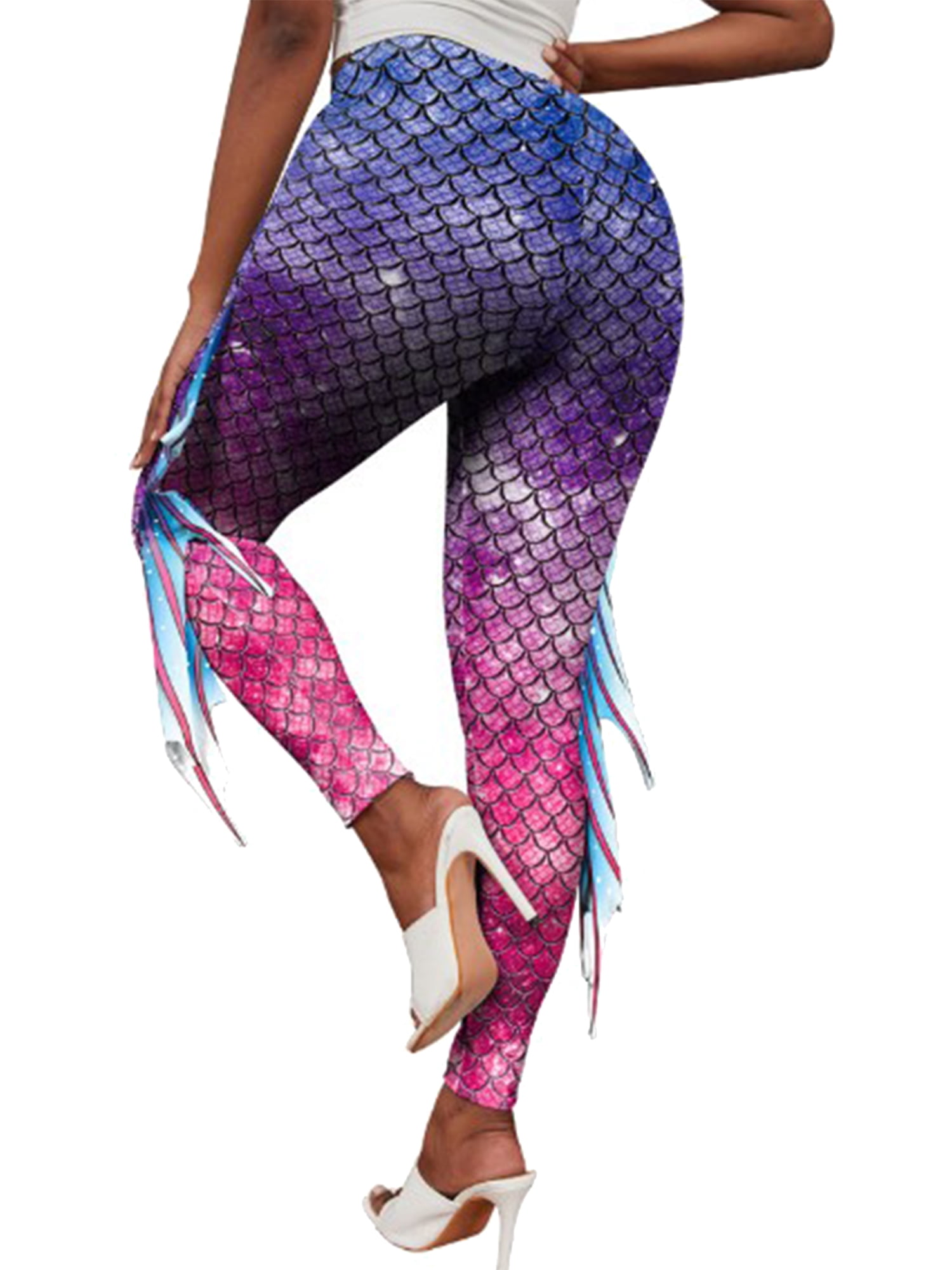 Purple-Ringed Top Snail Yoga Leggings – Thalassas