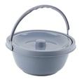 thumbnail image 1 of Commode Chair, Aluminum Alloy Adult Toilet Commode Toilet Chair For Bedside Bathroom, For Elderly Seniors  Handicapped, 1 of 8