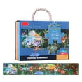 thumbnail image 1 of facefd Kids Cartoon Long Jigsaw Puzzles Children Educational Children Gifts No.2, 1 of 6