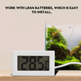 thumbnail image 3 of Water Thermometer, LCD Digital Thermometer Compatible with Aquarium Fish and Reptiles Like Lizard and Turtle, 3 of 5