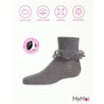 thumbnail image 6 of MeMoi Classic Lace Ruffle Anklet Socks - Girls - Female, 0, Light Gray, 6 of 9