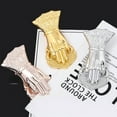 thumbnail image 5 of Hand Shape Metal Bookmarks Page Holder Clip Decorative Paper Clip for Reading, 5 of 20
