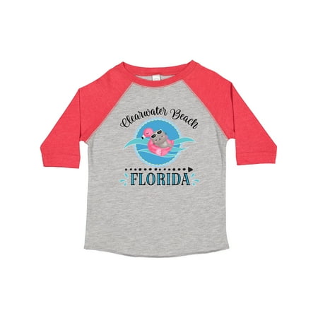 

Inktastic Clearwater Beach Florida Trip Gift Toddler Toddler Girl T-Shirt
