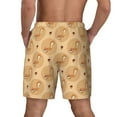 thumbnail image 4 of Balery Squirrel And Nuts Mens Swim Trunks Swim Shorts for Men Quick Dry Inseam Beach Shorts with Compression Liner Pocket-Large, 4 of 9