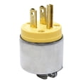 thumbnail image 2 of Clavija Uso Rudo Leviton 125V Gris, 2 of 3