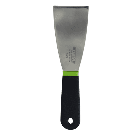 VIM Tools Slim Super Flex SS Putty Knife, 2 Inch Wide, .020 Ground Taperd Super Flex Blade