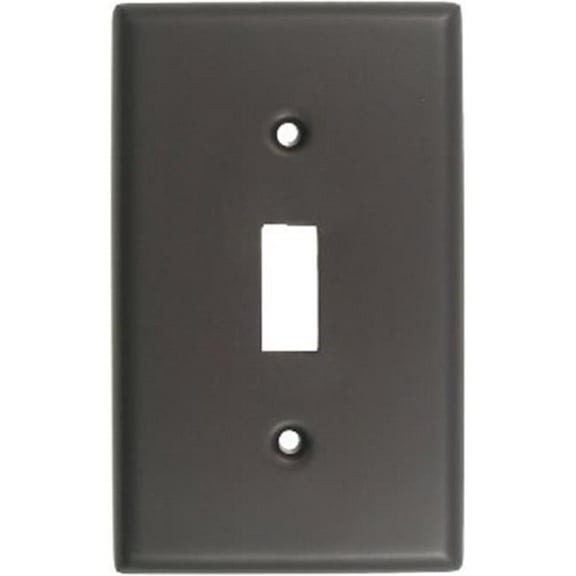 Oil Rubbed Bronze Single Switch Plate