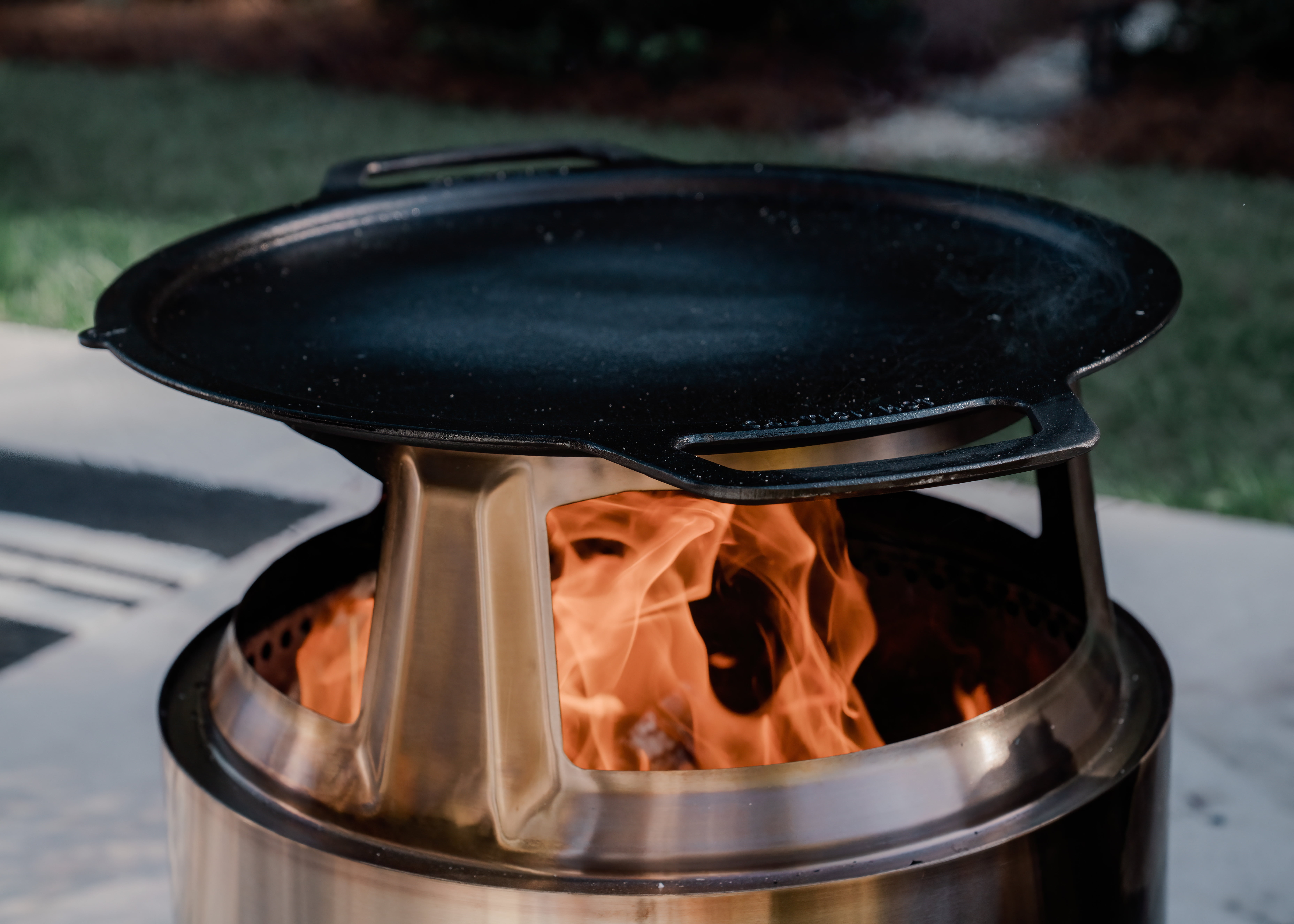 Solo Stove Bonfire Griddle Hub Cast Iron Cookware Bhutan Ubuy