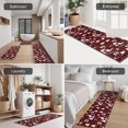 thumbnail image 5 of Red Christmas Plaid Deer and Tree Pattern Kitchen Rugs Sets Of 3,Kitchen Runner Rugs Non Skid Washable,Decorative Kitchen Floor Mats for Kitchen,Sink,Laundry,17"x30"+ 17"x47" + 17"x59", 5 of 6